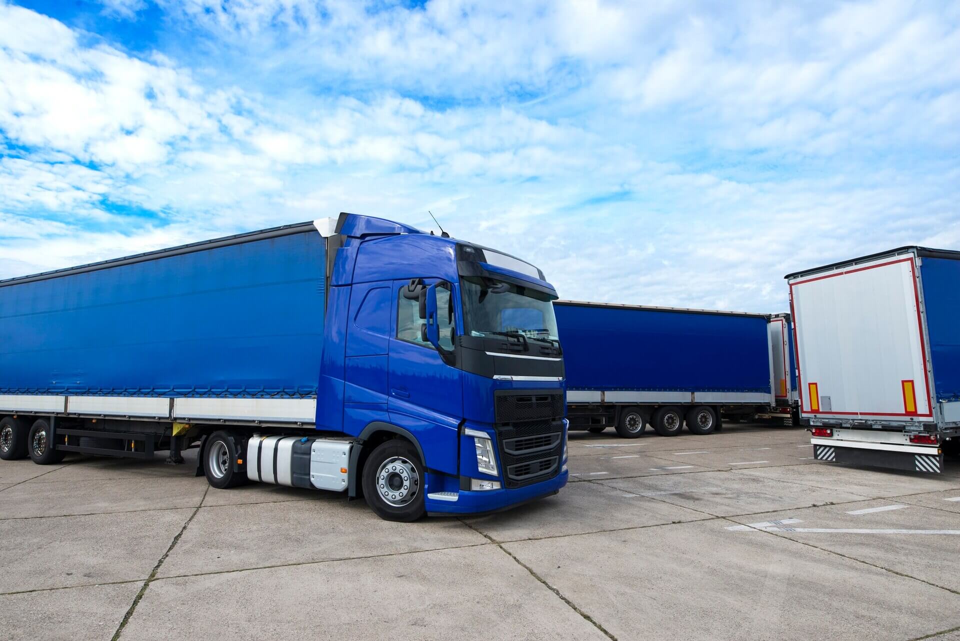 truck vehicle with trailers background_342744 1297